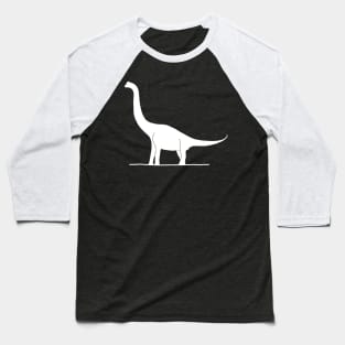 Sauropod - White Baseball T-Shirt